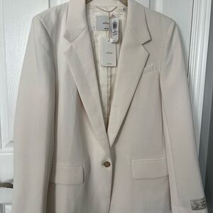 Aritzia Wilfred Women's Blazer size 8 in Light Birch